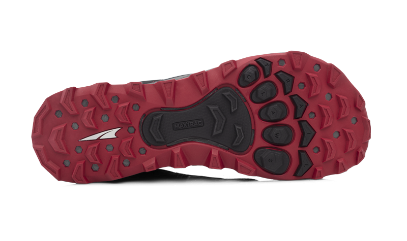 MEN'S LONE PEAK 4 Trail Running Shoe - Black/Red | Altra Running US