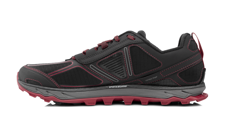 MEN'S LONE PEAK 4 Trail Running Shoe - Black/Red | Altra Running US