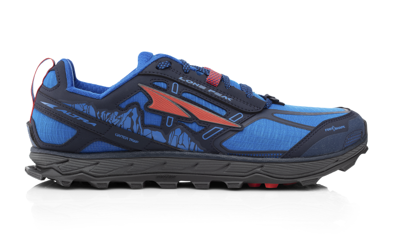 MEN'S LONE PEAK 4 Trail Running Shoe - Black/Red | Altra Running US