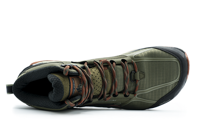 MEN'S LONE PEAK 4 MID MESH Trail Running Shoe - Black | Altra