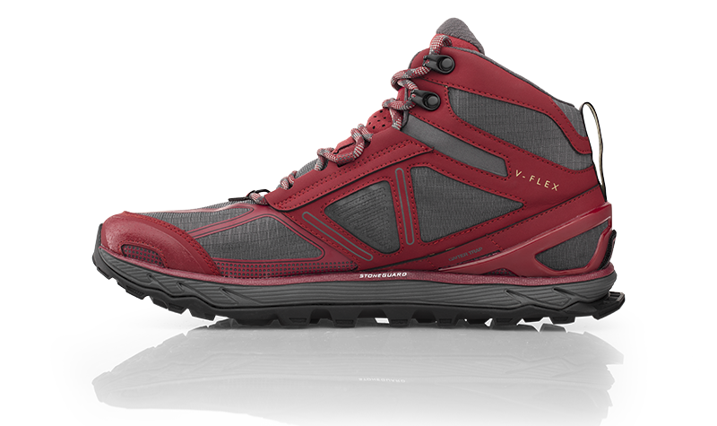 MEN'S LONE PEAK 4 MID MESH Trail Running Shoe - Black | Altra