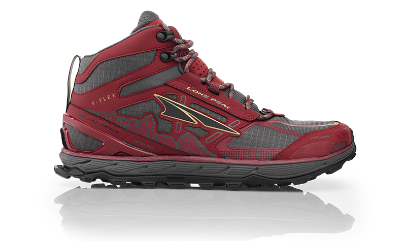 シューズ SALOMON - ALTRA  LONE PEAK 4 MID MESH  26cm MEN'S LONE PEAK 4 MID MESH Trail Running Shoe - Black | Altra