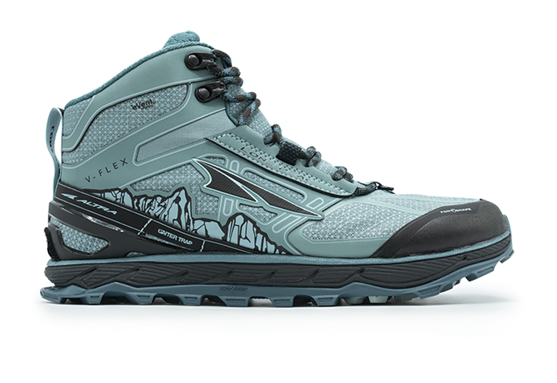 WOMEN'S LONE PEAK 4 MID RSM Trail Running Shoe - Black | Altra