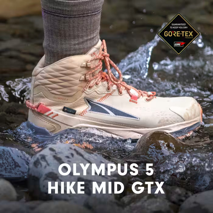For waterproof, supported hiking on all terrain. 