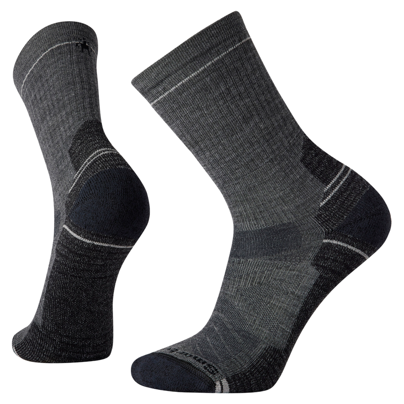 Hike Light Cushion Crew Socks - Medium Gray / M