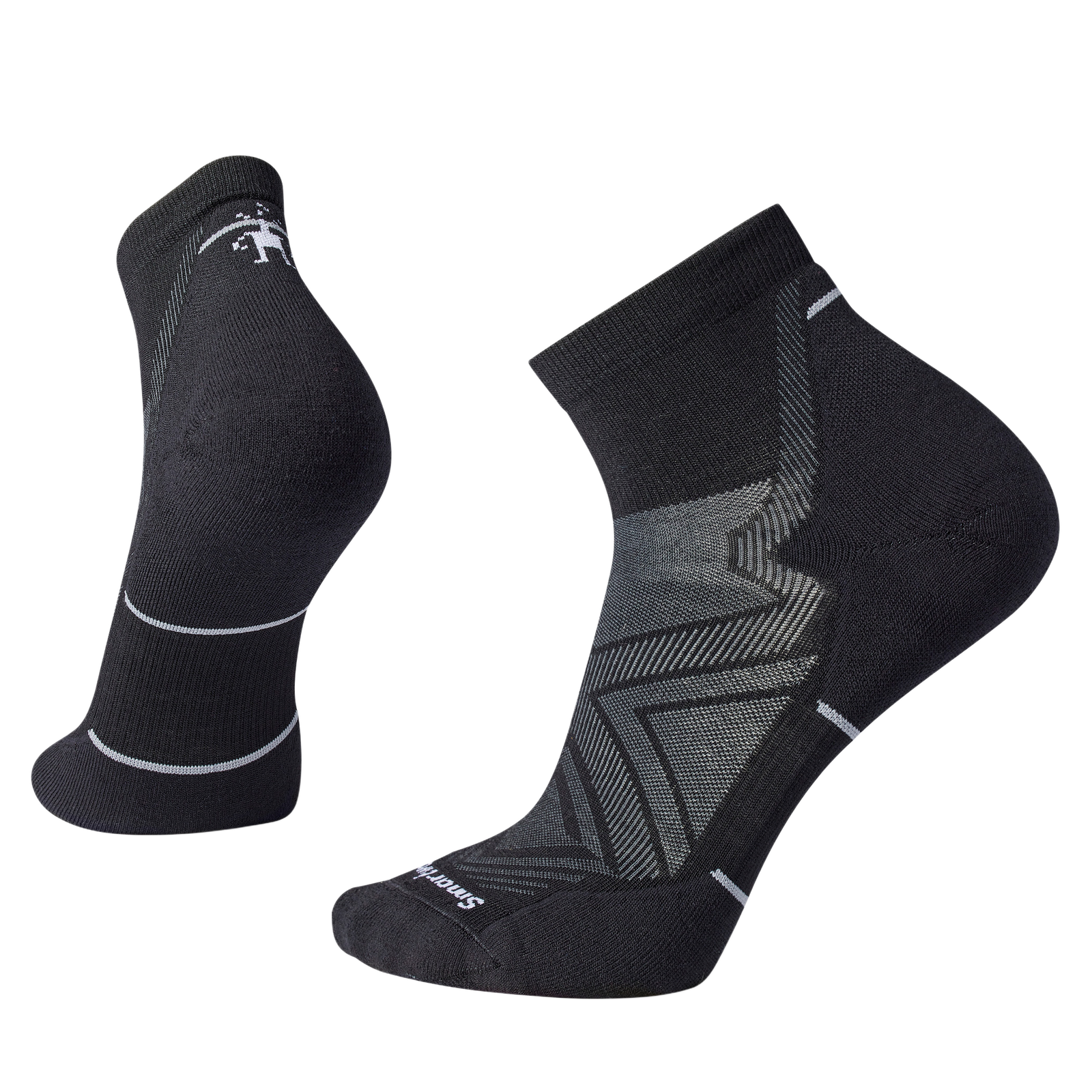 Run Ankle Socks Black - ver - 1