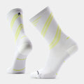 Run Zero Cushion Pattern Crew Socks White - ver - 1